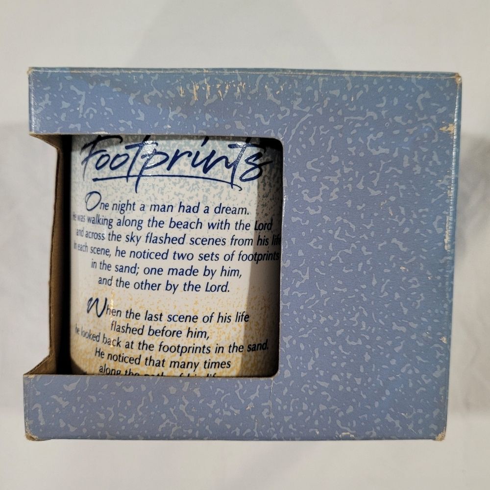 Hallmark Footprints Inspirational Mug